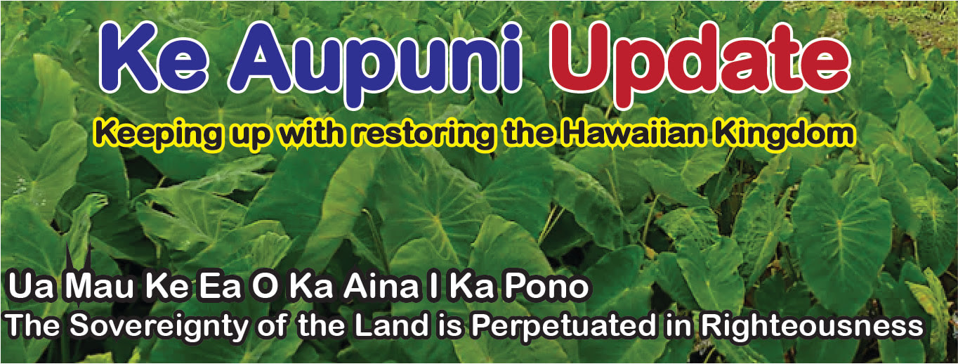 Hawaiian Kingdom - Hawaii statehood fraud