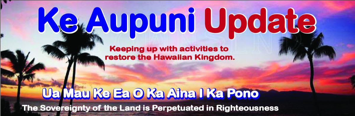 Hawaiian Kingdom news